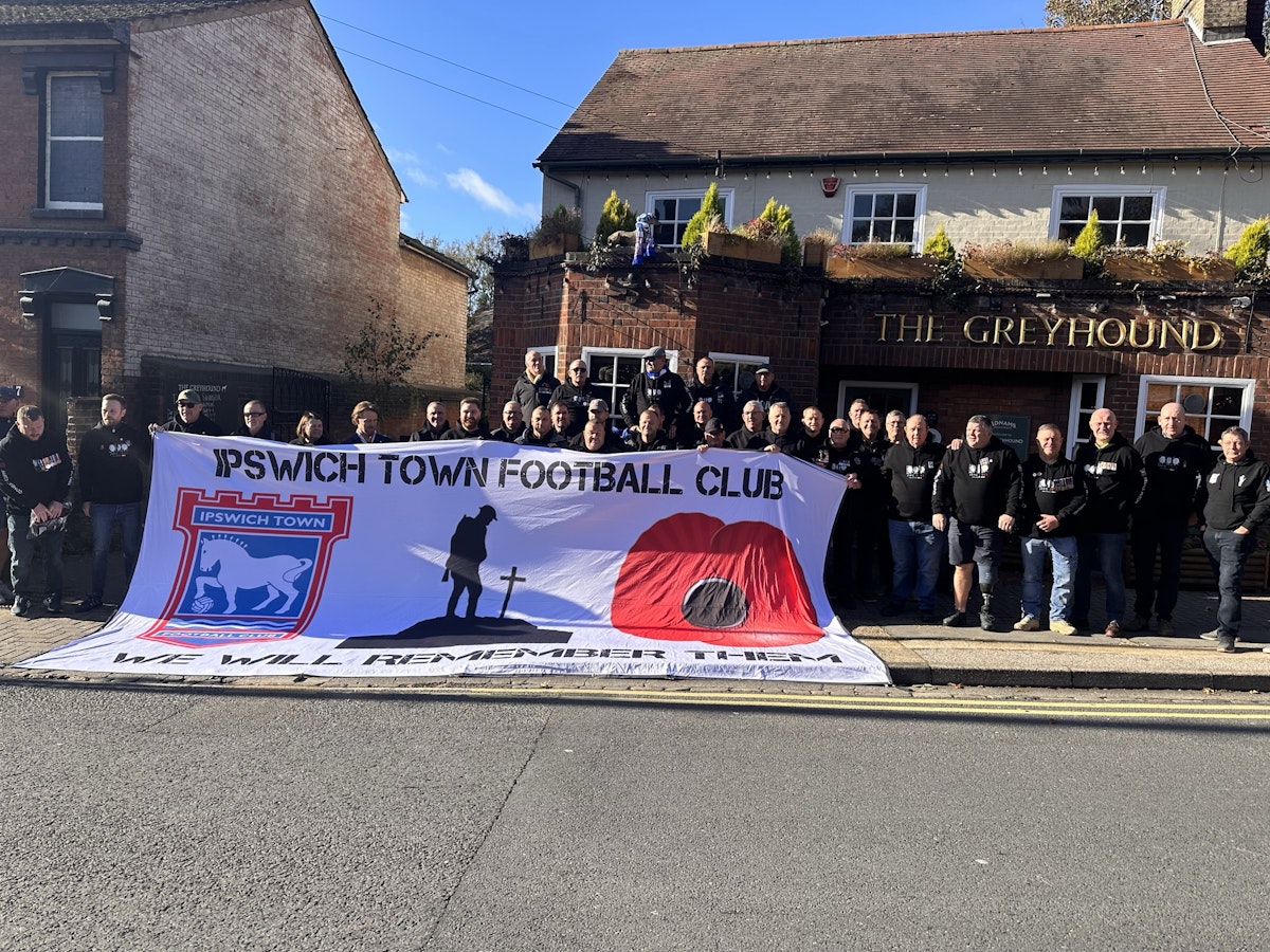 Medals2Matches outside The Greyhound in 2023